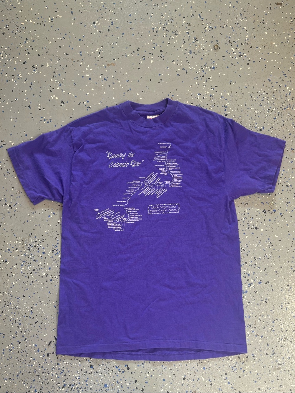 Single Stitch Colorado River Tee